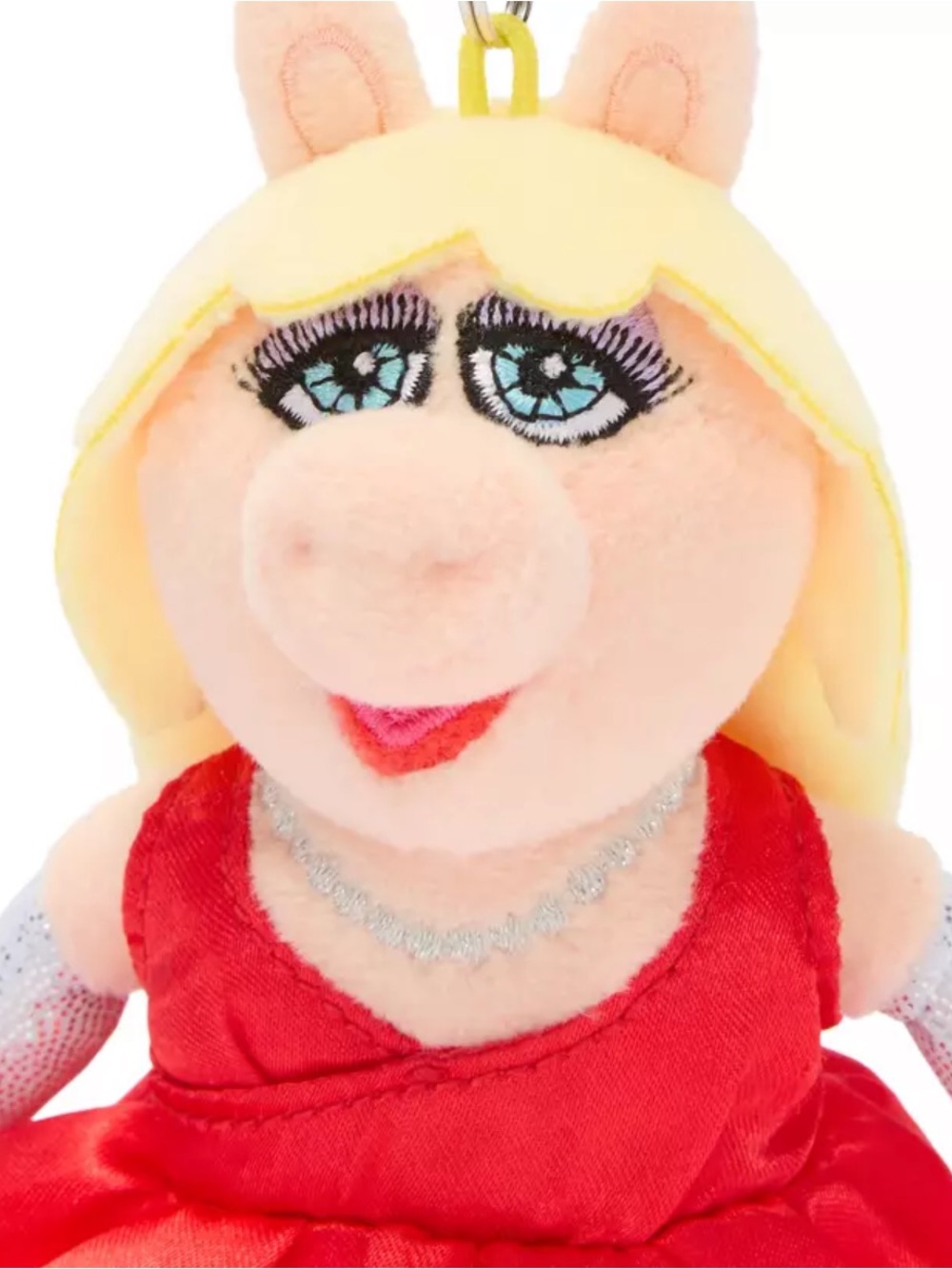 NWT Disney Muppet Plush Miss Piggy Keyfob/Bag Charm